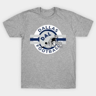 Dallas Football Vintage Style T-Shirt